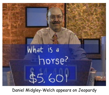 Daniel C Peterson on Jeopardy.