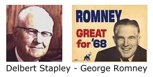 Delbert Stapley and George Romney