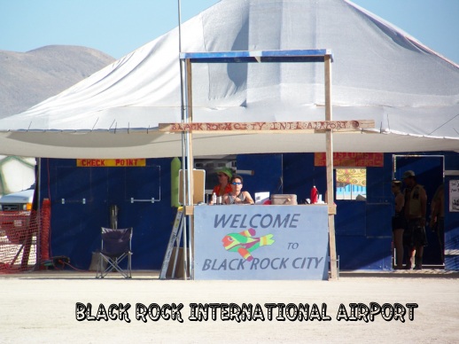Black Rock International Airport.