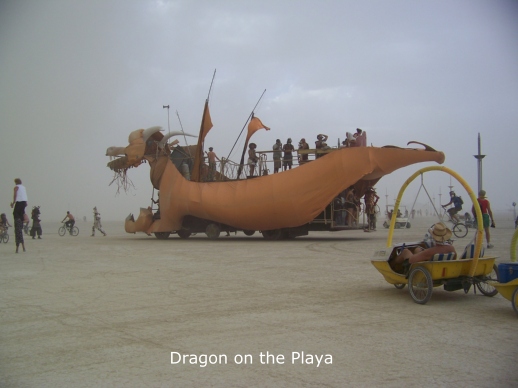 Dragon art car.