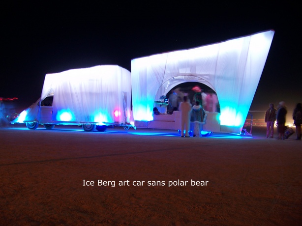 Ice berg without polar bear.