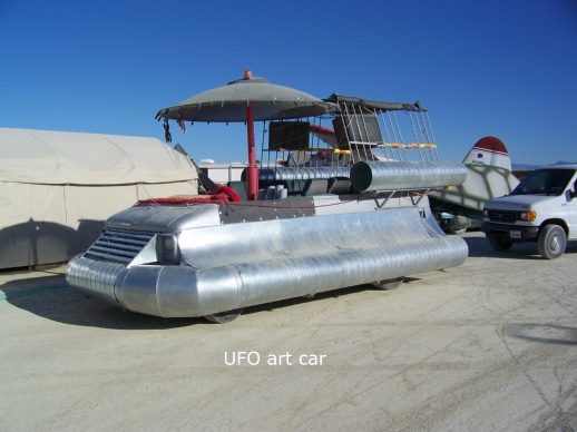 UFO art car.