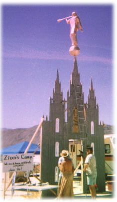 Mormoni Temple facade.