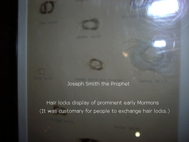 Joseph Smith hair lock.