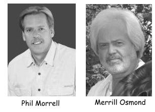 Phil Morrell and Merrill Osmond of the Merrill Foundation.
