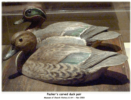 Boyd K Packer duck pair.