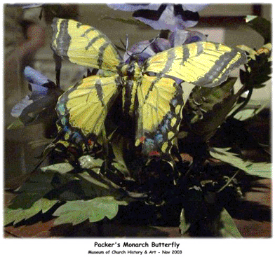 Boyd K Packer monarch butterfly.