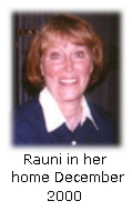 Rauni Higley in her home 12/09/2000