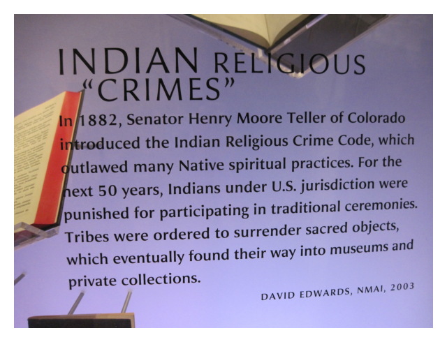 Indian Lamanite Religious Crimes.