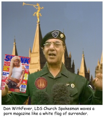 Don Withfever, LDS Spokesman with Swank porn magazine.
