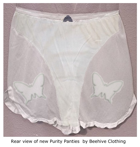 The new Purity Panties from Beehive Clothing.