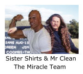 Sister Kerry Shirts and Mr. Clean.