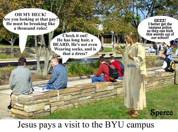 Jesus and BYU.