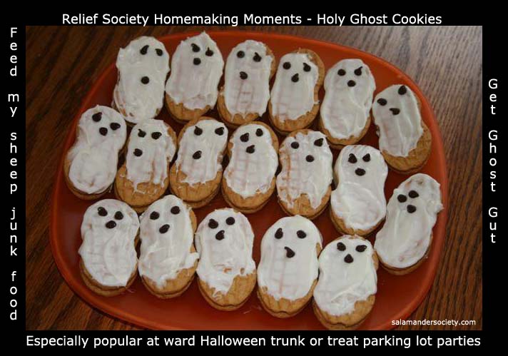Relief Society Holy Ghost Cookies Homemaking Moments.