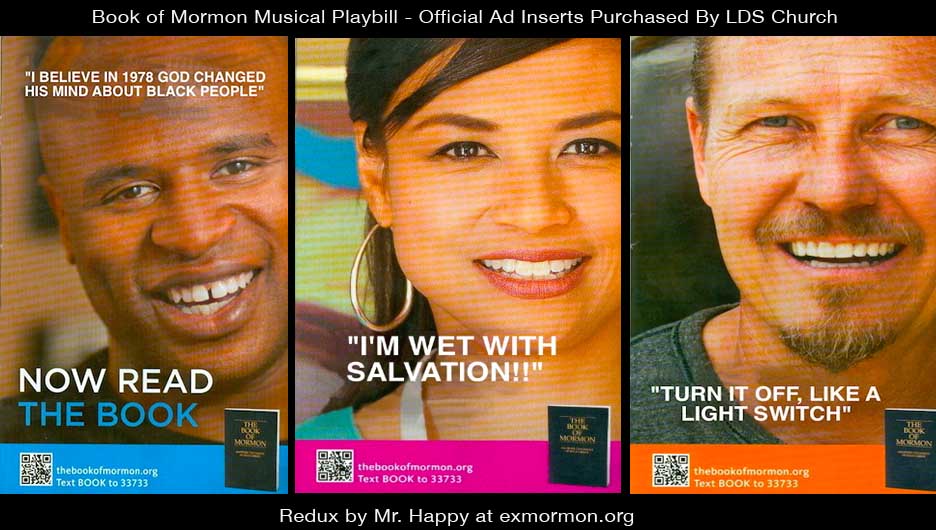 Book of Mormon Musical Playbill Redux by Mr. Happy.
