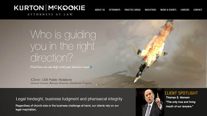 Kirton McConkie - Kurton McKookie - LDS Law Firm, LDS Legal.
