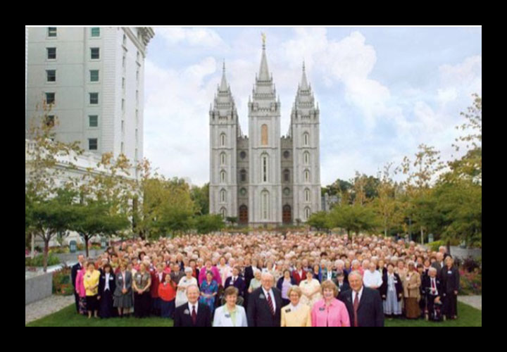 Mormon Service Missionaries.
