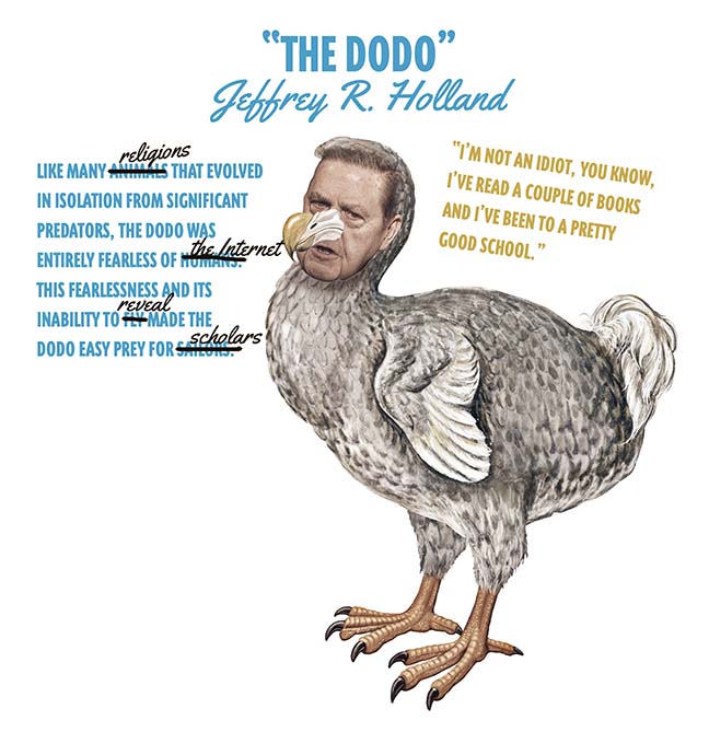 Jeffrey Holland dodo evolution.