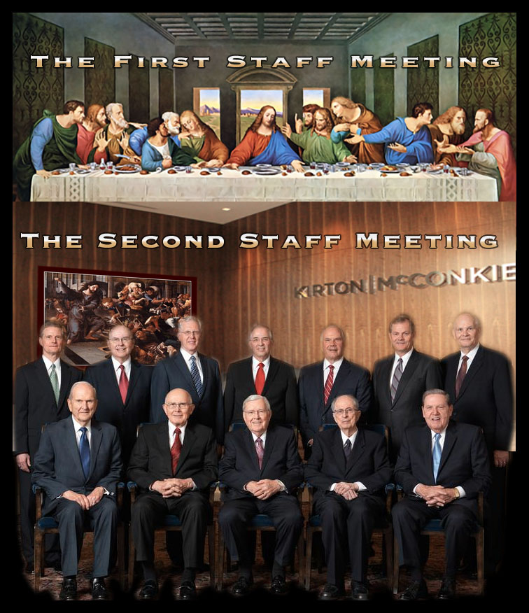 Kirton McConkie Mormon Apostles Staff Meeting.
