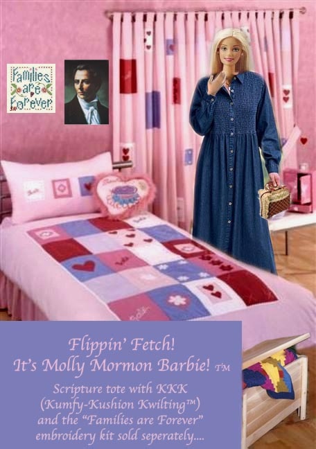Molly Mormon Barbie.