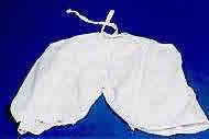 Kachh is a pair of white cotton shorts worn as an undergarment.