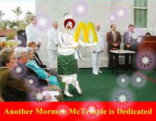 LDS Mormon McTemple dedicated.