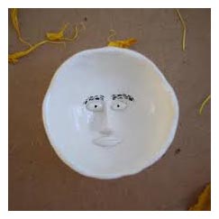 Dinner plate face - Don Bagley.