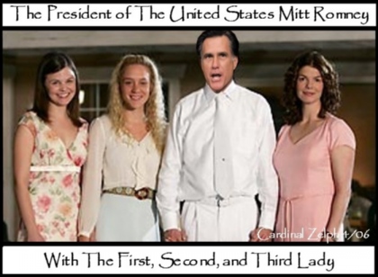 Mitt Romney Big Love by Cardinal Zelph.
