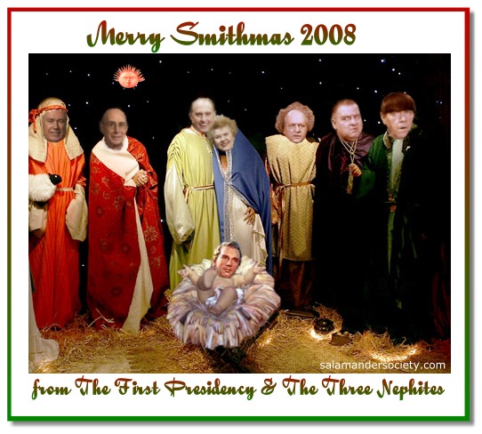 2008 Merry Smithmas from First Presidency Thomas Monson.