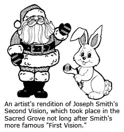 Joseph Smith Second Vision - artistic rendition.