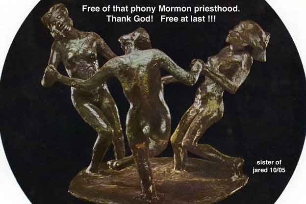 Free from Mormonism at last.