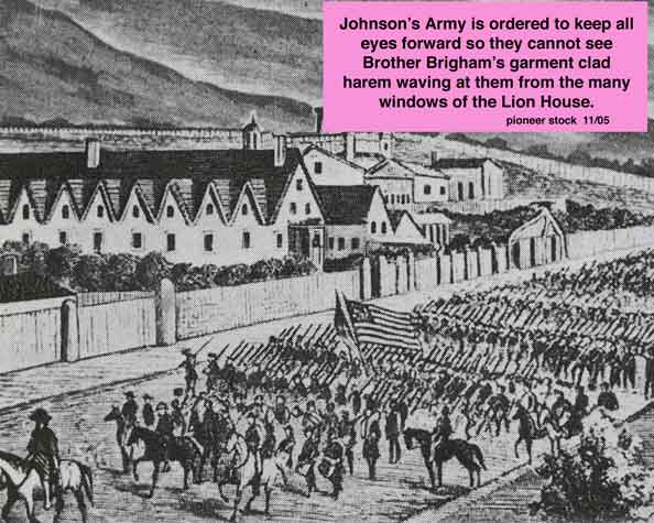 Brigham Young Johnson's Army.