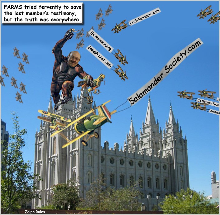 FARMS FAIR Daniel C Peterson defending last LDS Mormon testimony.