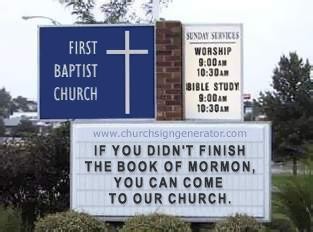 Finish reading Book of Mormon.
