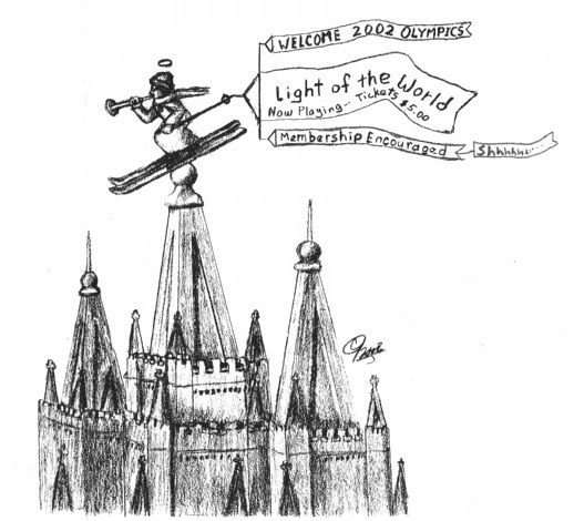 2002 Moroni Skiing sketch by Cristi.