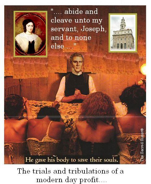 Joseph Smith gives his body to save woman kind.