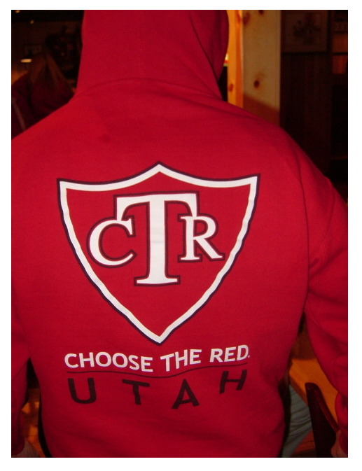 Choose the Red - University of Utah sweat shirt