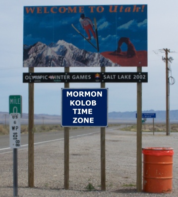 Utah Kolob Time.