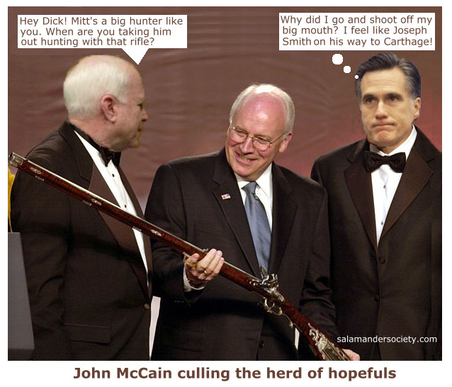 Mitt Romney's hunter remorse.