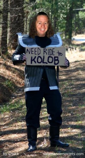 Hitch hiking to Kolob.