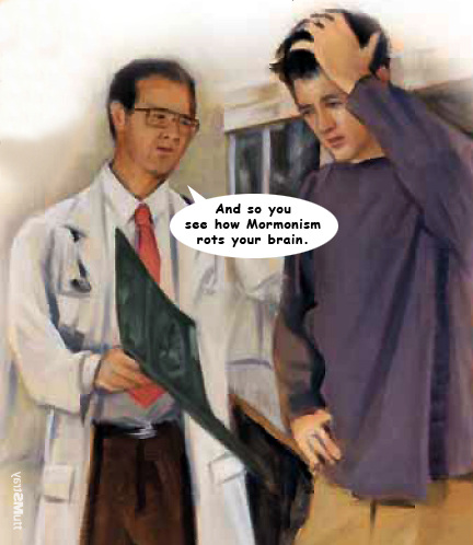 Mormon brain rot.