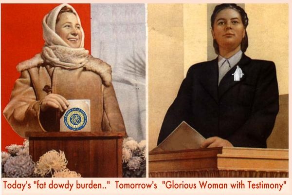Relief Society propoganda.