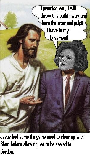 Jesus and Sheri Dew.
