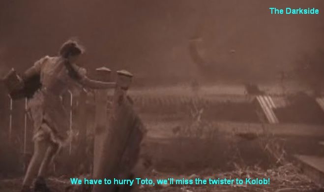 Dorothy and Toto to Kolob.