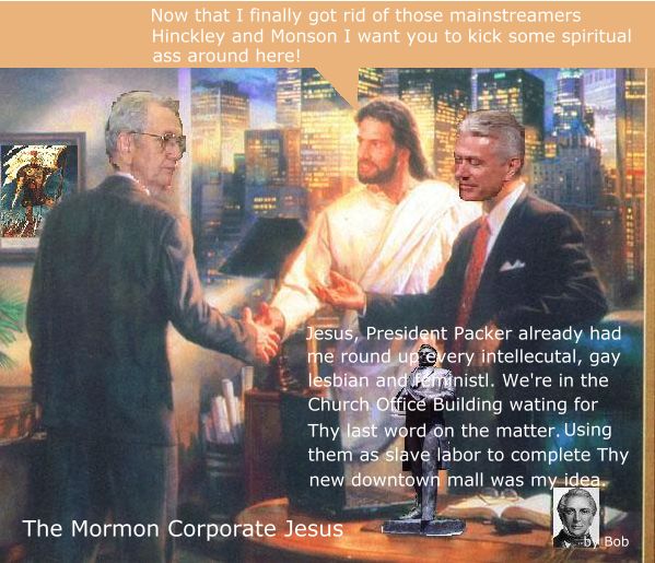 Mormon Corporate Jesus.