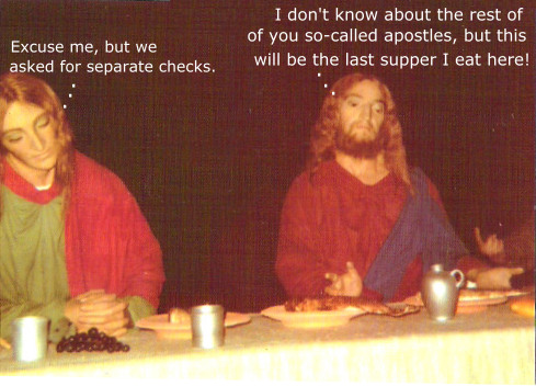 Mormon last supper check.