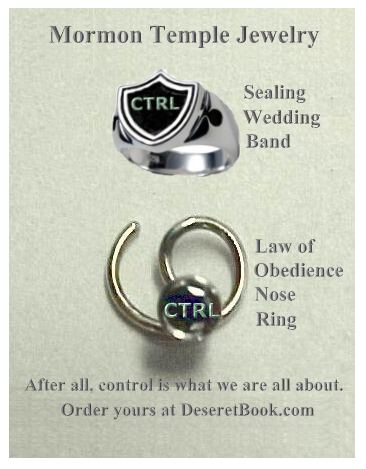 Boyd K Packer approved Mormon Temple jewelry.