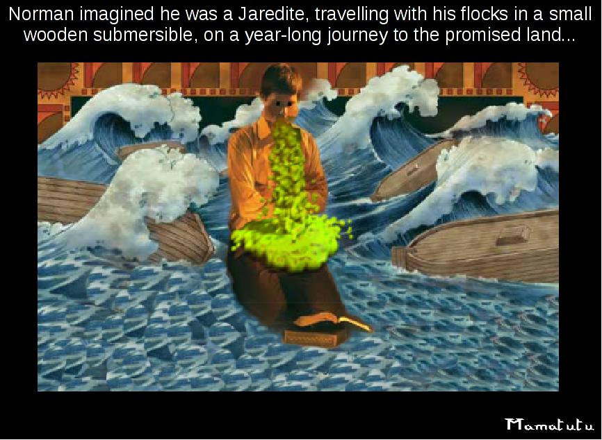 Jaredite journey dream.