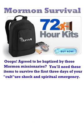 Mormon survival kit - cult-ural survival.