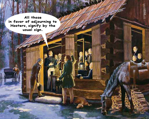 Joseph Smith to Hooters by Stray Mutt.